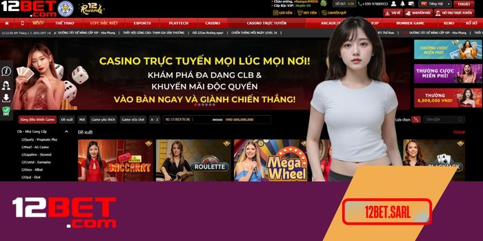 9 lý do nên chơi casino trực tuyến tại nhà cái 12Bet