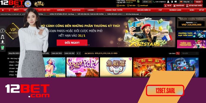 Lưu tâm cần biết khi chơi nổ hũ đổi thưởng ở 12Bet