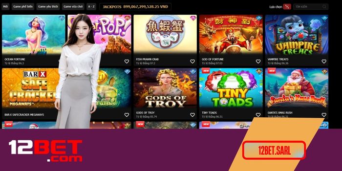 Những game nổ hũ đổi thưởng nhất định không nên từ bỏ tại 12Bet